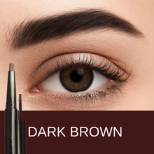 Load image into Gallery viewer, Brow mascara, Brow powder, brow pomade, browpencil, browpomadepencil #3in1browpencil #3in1product, 3in1browproduct, vegan friendly beauty, cruelty free beauty, brow product, smudge proof, waterproof, brow gel
