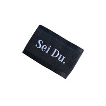 Load image into Gallery viewer, sei du bamboo headband with a valcro fastening, perfect for a spa day at home
